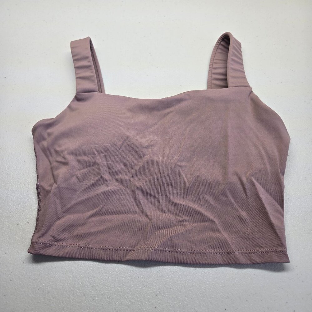 Musesonly 5ne Women Sports Bra XS/4 Mauve Wireless Wide Strap